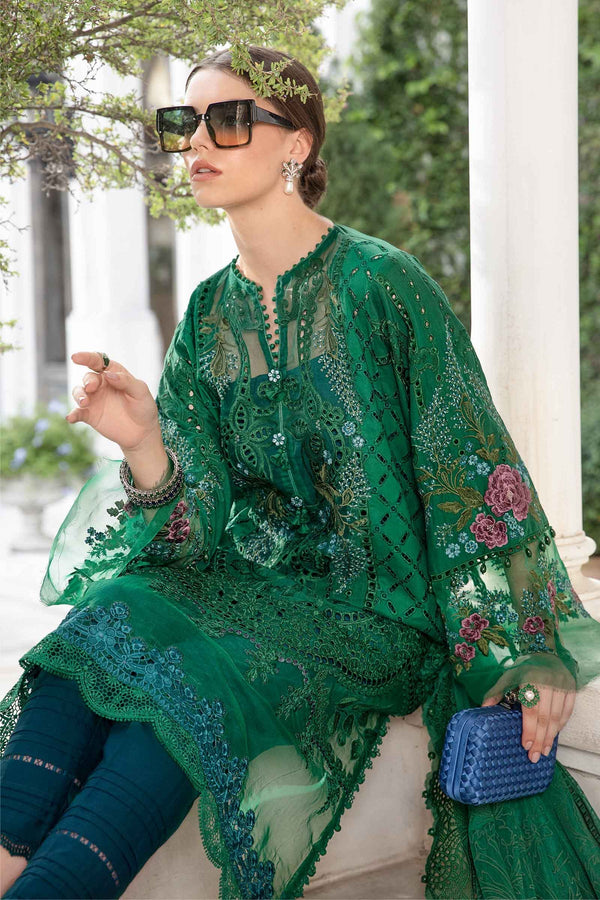 3 PIECE - UNSTITCHED SUIT | EID LAWN-24-02 Maria B