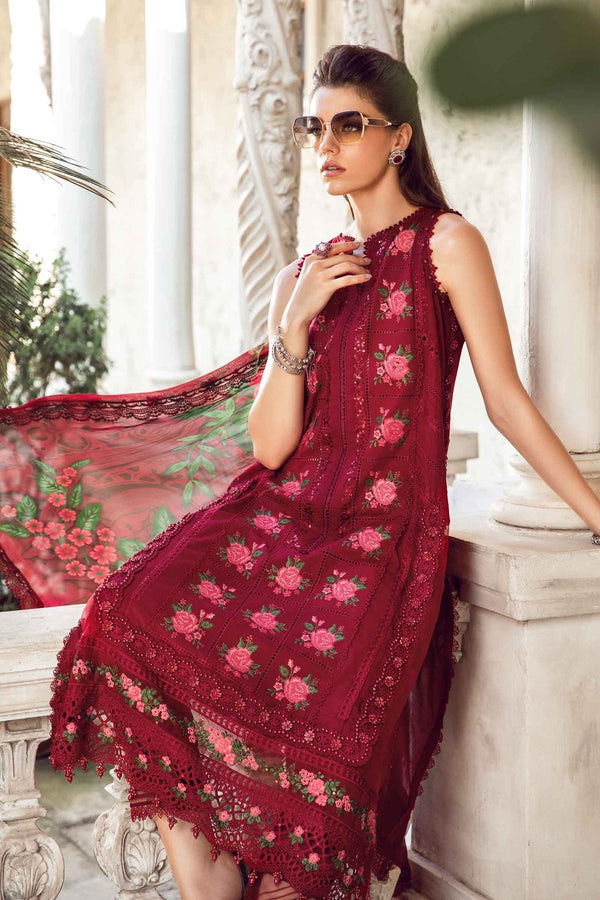 3 PIECE - UNSTITCHED SUIT | EID LAWN-24-05 Maria B