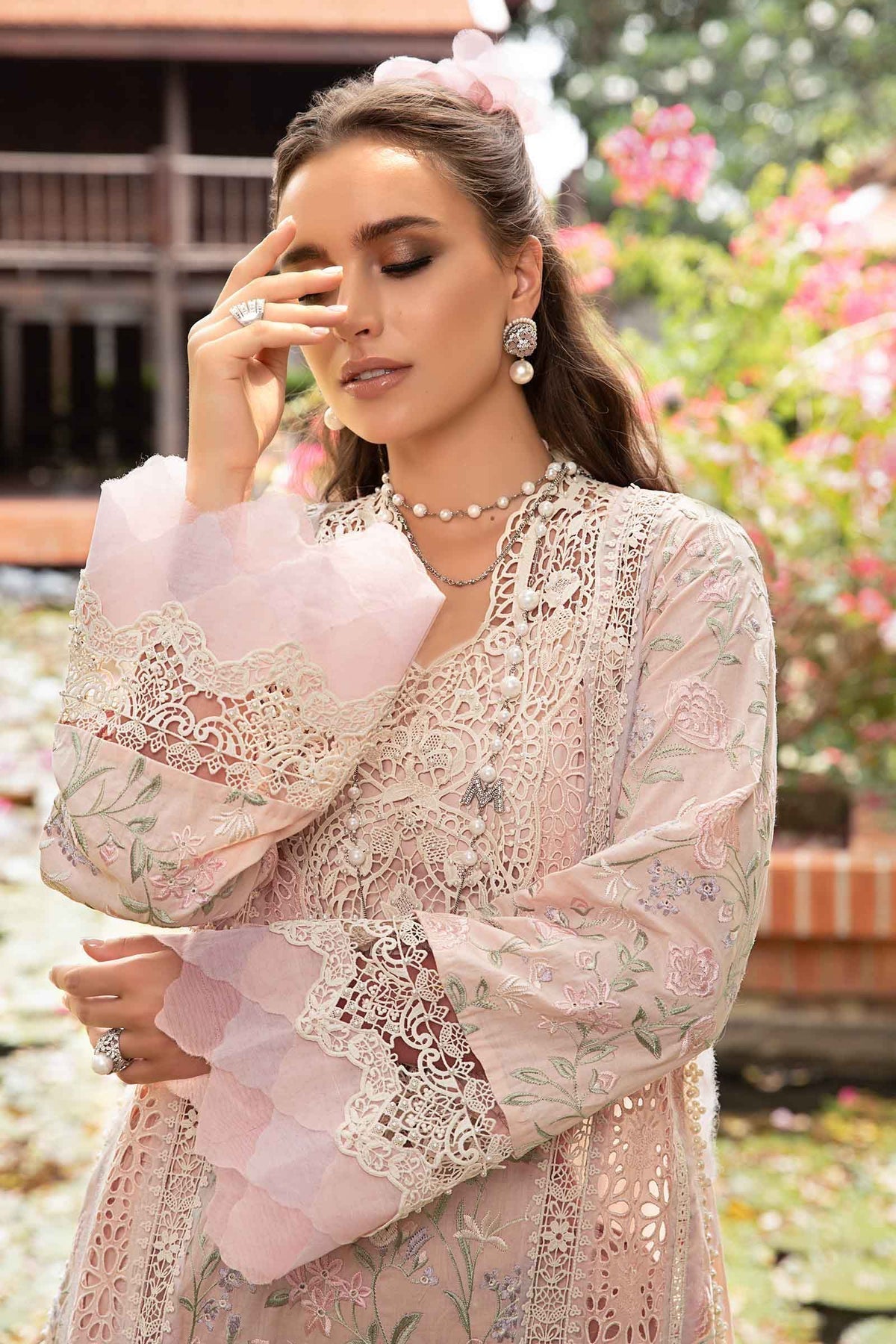 3 PIECE - UNSTITCHED SUIT | EID LAWN-24-07 Maria B