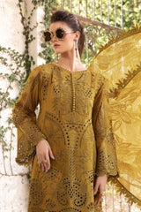 3 PIECE - UNSTITCHED SUIT | EID LAWN-24-08 Maria B