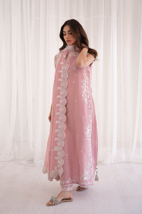 CHERRY BLOSSOM SET / EID 2024 PRET NPA3-24412 Zaib