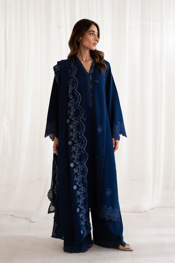 DEEP NAVY SET / EID 2024 PRET NPA3-24414 Zaib