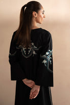 BLACK EMBROIDERED 2PCS (NPA2-24303) Zaib