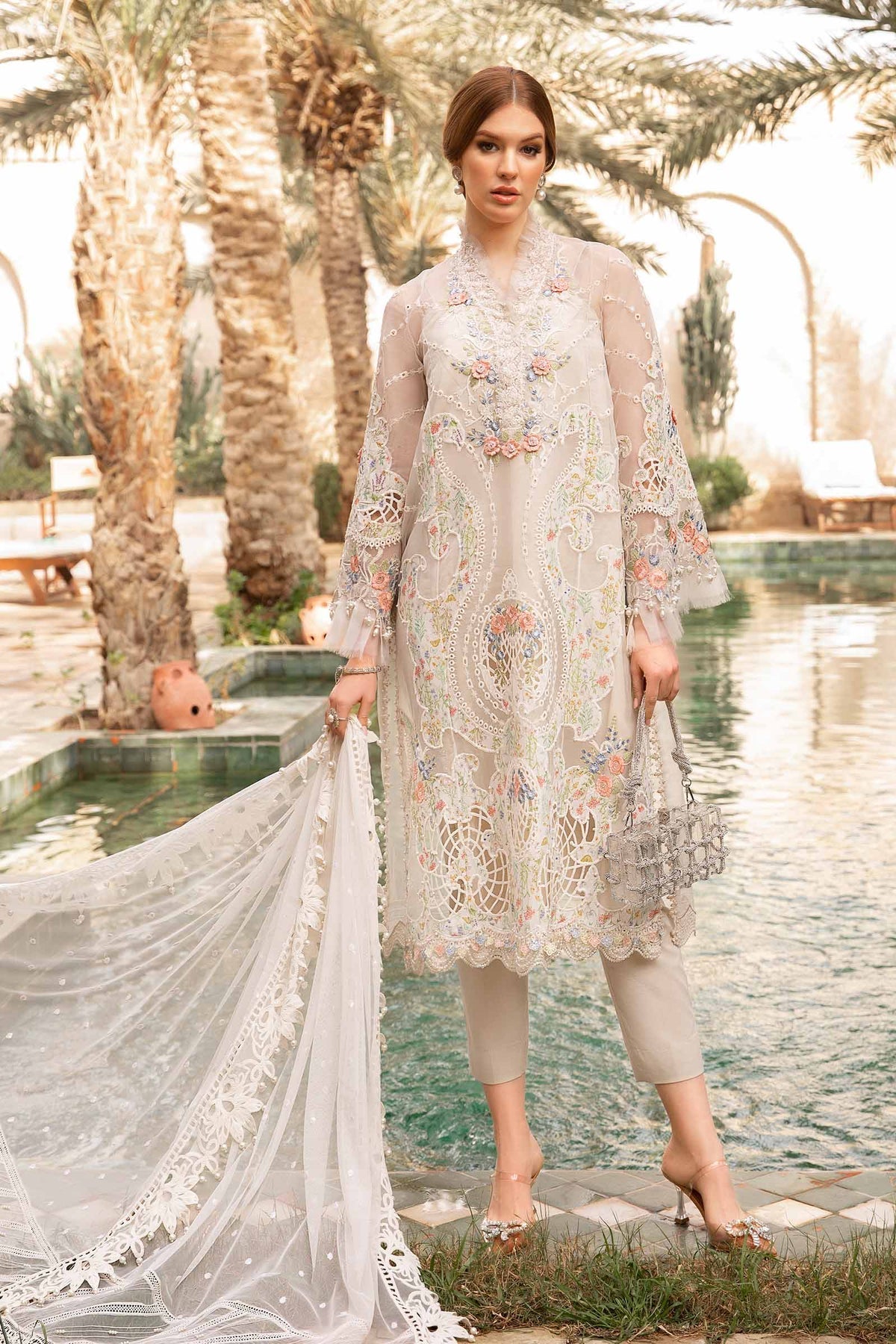 Unstitched Lawn | D-2405-A Maria B